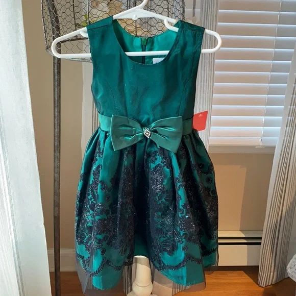 jayne copeland christmas dresses Jayne Copeland | Dresses | Nwt Beautiful Holiday Dress W Lace Bows W 499 Reduced Shipping